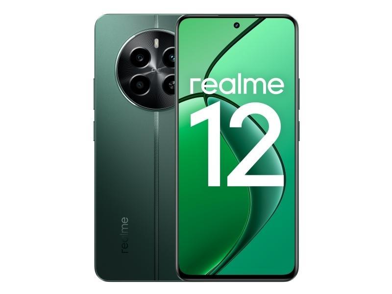 Realme 12 4G, 16,9 Cm (6.67"), 8 Gb, 512 Gb, 50 Mp, Android 14, Grøn