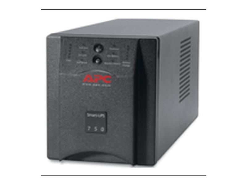 Apc Smart-Ups 750 - Ups - Ac 230 V - 500 Watt - 750 Va - Usb - Output-Stikforbindelser: 6 - Sort