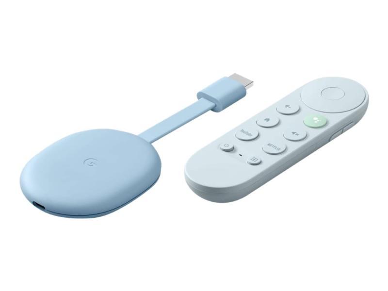 Google Chromecast With Google Tv - Av-Afspiller - 4K Uhd (2160P) - 60 Fps - Hdr - Himmel
