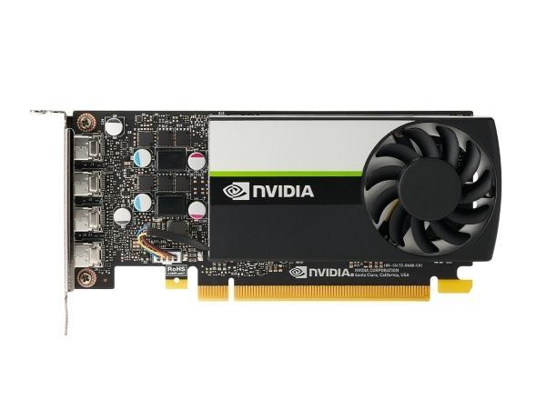Nvidia T1000 - Grafikkort - T1000 - 8 Gb Gddr6 - Pcie 3.0 X16 Lavprofil - Dvi, Hdmi, 4 X Mini Displayport, Vga