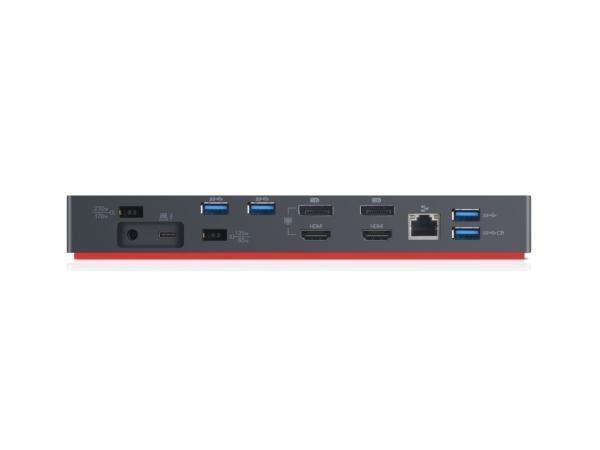 Lenovo Thinkpad Thunderbolt 3 Workstation Dock Gen 2 - Portreplikator - Thunderbolt 3 - 2 X Hdmi, 2 X Dp, Thunderbolt - Gige - 230 Watt -Sort