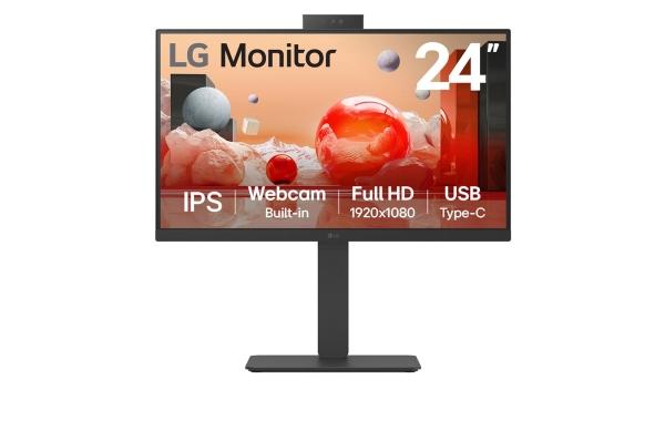 Lg 24Ba850-B, 60,5 Cm (23.8"), 1920 X 1080 Pixel, Fuld Hd, 5 Ms, Sort