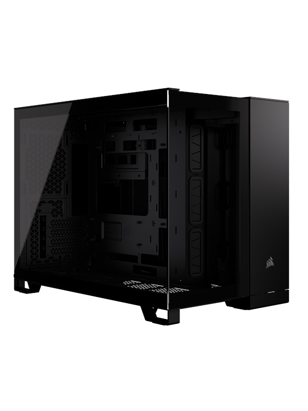 Corsair 2500X - Dual Chamber - Kabinet - Minitower - Sort