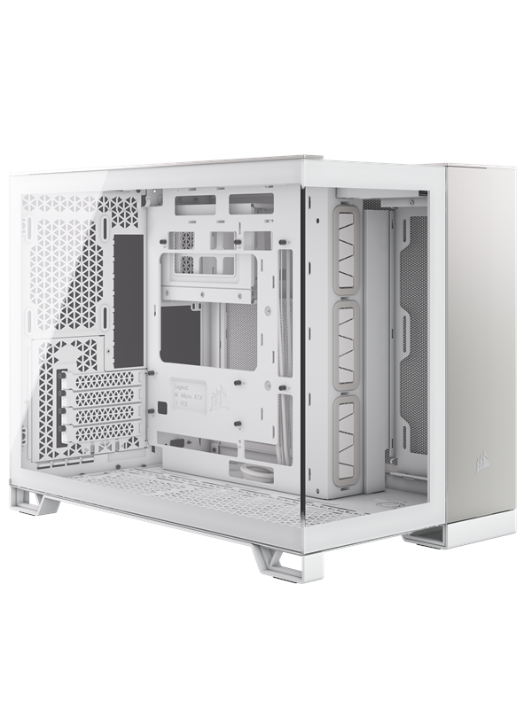 Corsair 2500X - Satin Gray Aluminum - Kabinet - Miditower