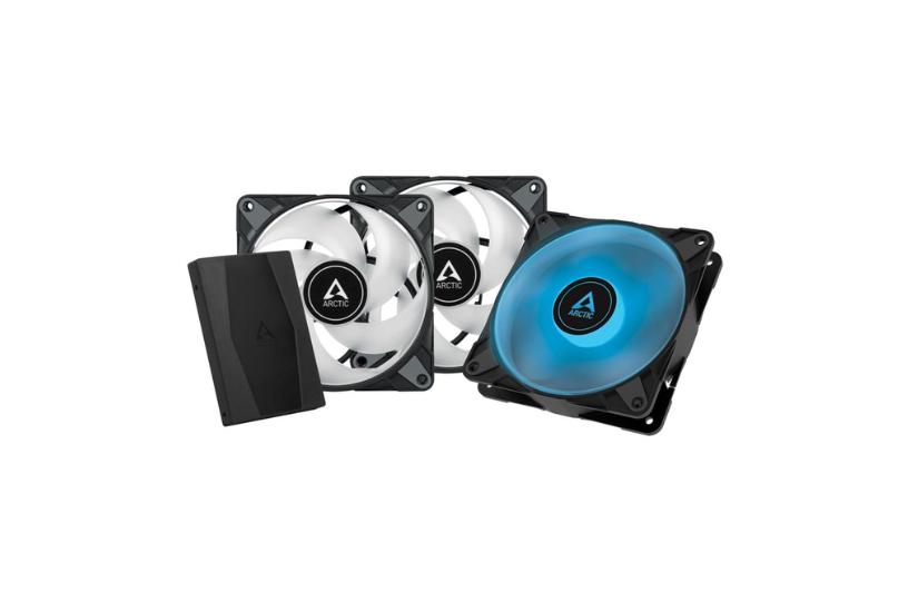 ARCTIC 120*120*25 P12 PWM PST RGB 3er + Controller