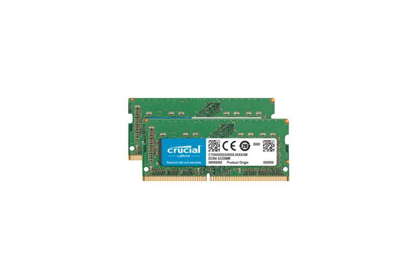 Crucial - 32GB: 2x16GB - DDR4 - 2400MHz - SO DIMM 260-PIN - Ikke-ECC - CL17