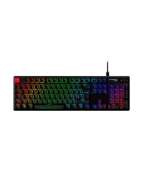 HyperX Alloy Origins PBT - Fransk - Sort