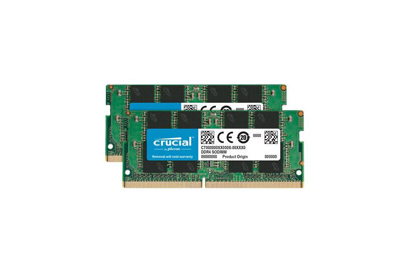 Crucial - 16GB: 2x8GB DDR SODIMM RAM 3200MHz