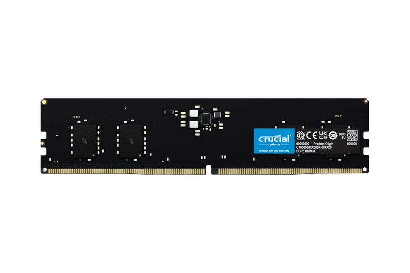 Crucial - 8GB - DDR5 RAM - 4800MHz - DIMM 288-PIN - Ikke-ECC - CL40