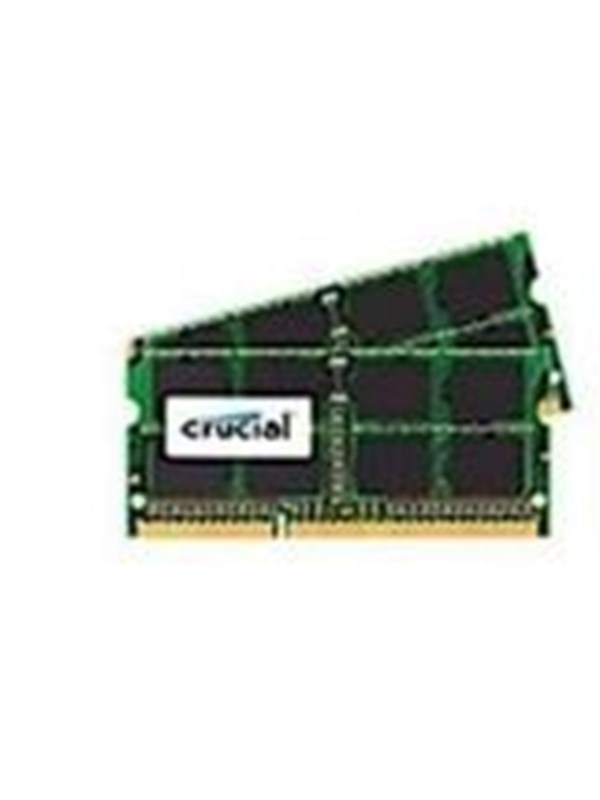 Crucial - DDR3 - 8 GB: 2 x 4 GB - SO-DIMM 204-pin - unbuffered