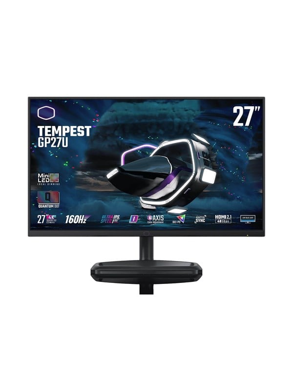 27" Cooler Master GP27-FUS - 3840x2160 (4K / UHD) - 160Hz - AHVA - HDR1000