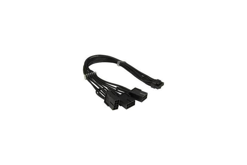 AC Adapter GPU-02 (12+4pin) auf 3x8pin PCIe, 34cm