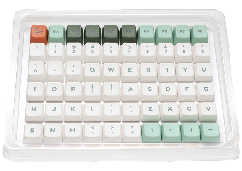 Ducky Dino - 132 Keycap Set - MDA Profile - PBT