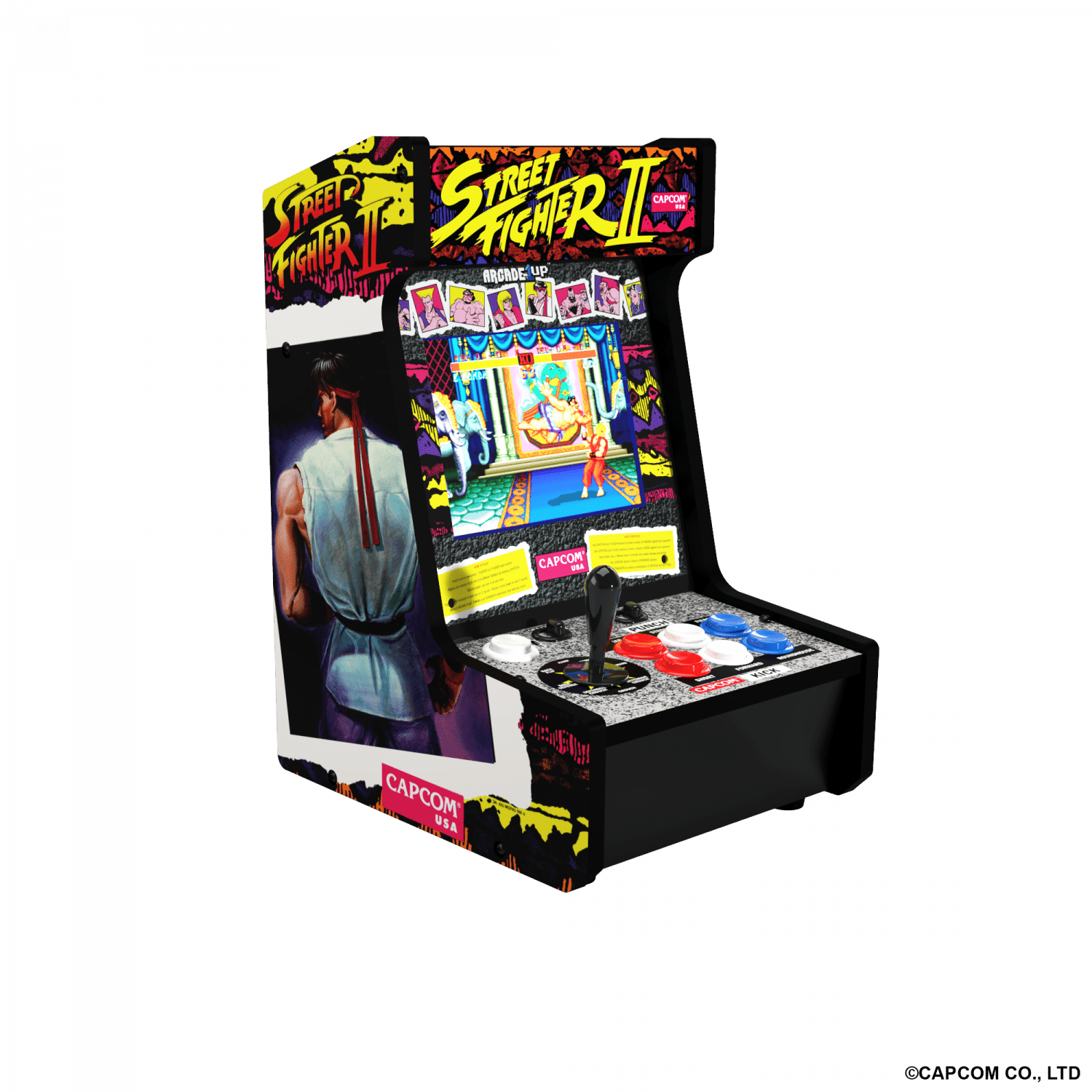 ARCADE 1 UP STREET FIGHTER COUNTERCADE