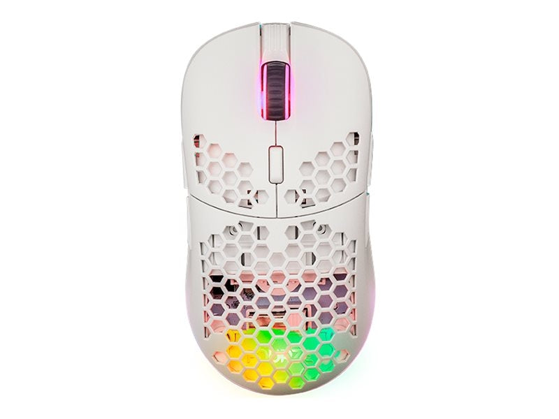 Fourze GM900 Trådløs Gaming  Mus Hvid