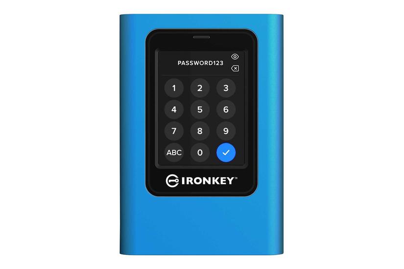 Kingston IronKey Vault Privacy 80 - 3840 GB - Ekstern SSD - USB 3.2 Gen 1