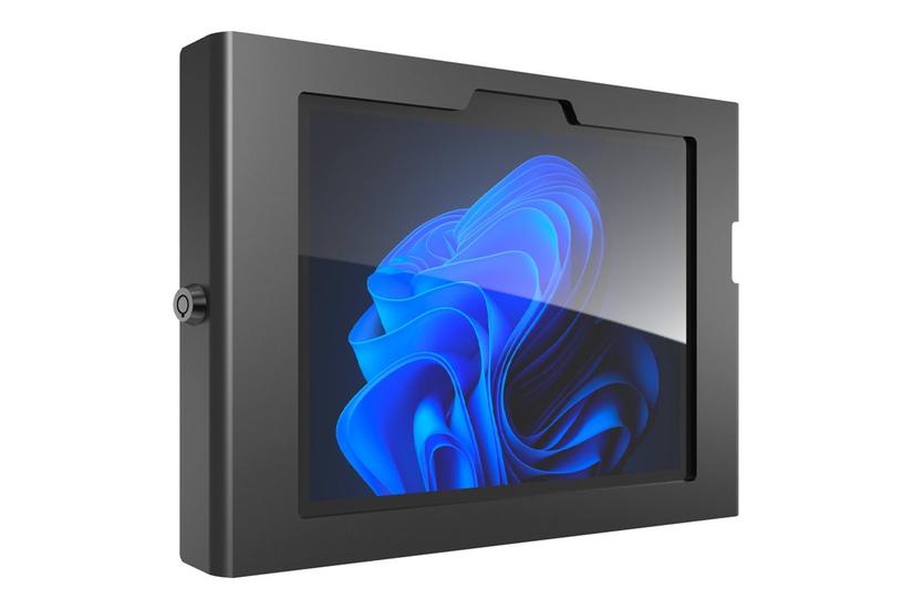 Compulocks Surface GO 1-4 Gen Apex Secured Enclosure indelukke - eksponeret front/bagsidekamera og sensorer - for tablet - sikret - sort