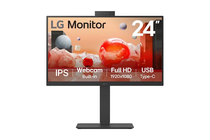 LG 24BA850-B skærm - LED baglys - 24" - IPS - 5ms - Full HD 1920x1080 ved 100Hz