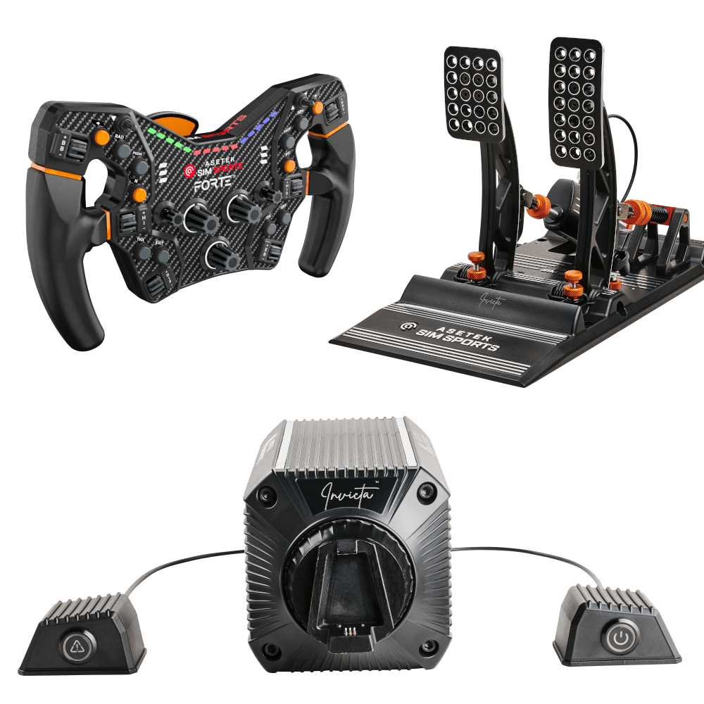 Asetek Invictaâ¢ Bundle Komplet Sim Racing Kit