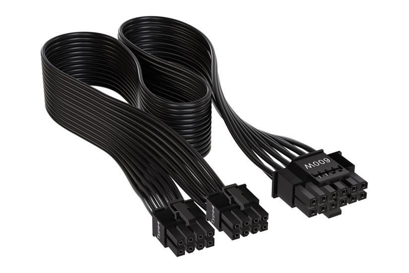 CORSAIR - strømkabel - 12VHPWR til 8 pin PCIe-strøm