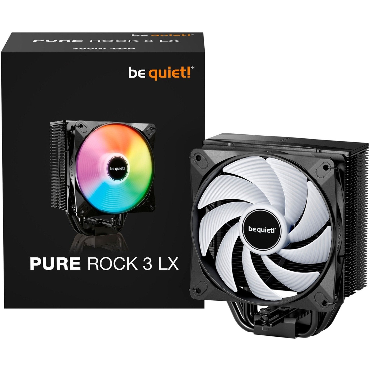 Be quiet Pure Rock 3 LX (black, 120 mm)