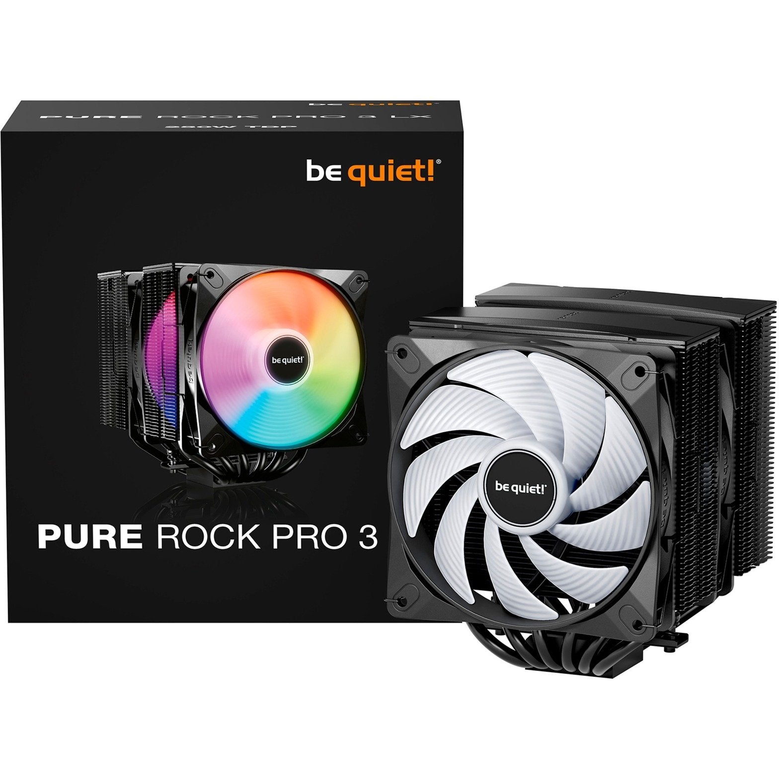 Be quiet Pure Rock Pro 3 LX Black (black, 120 mm)