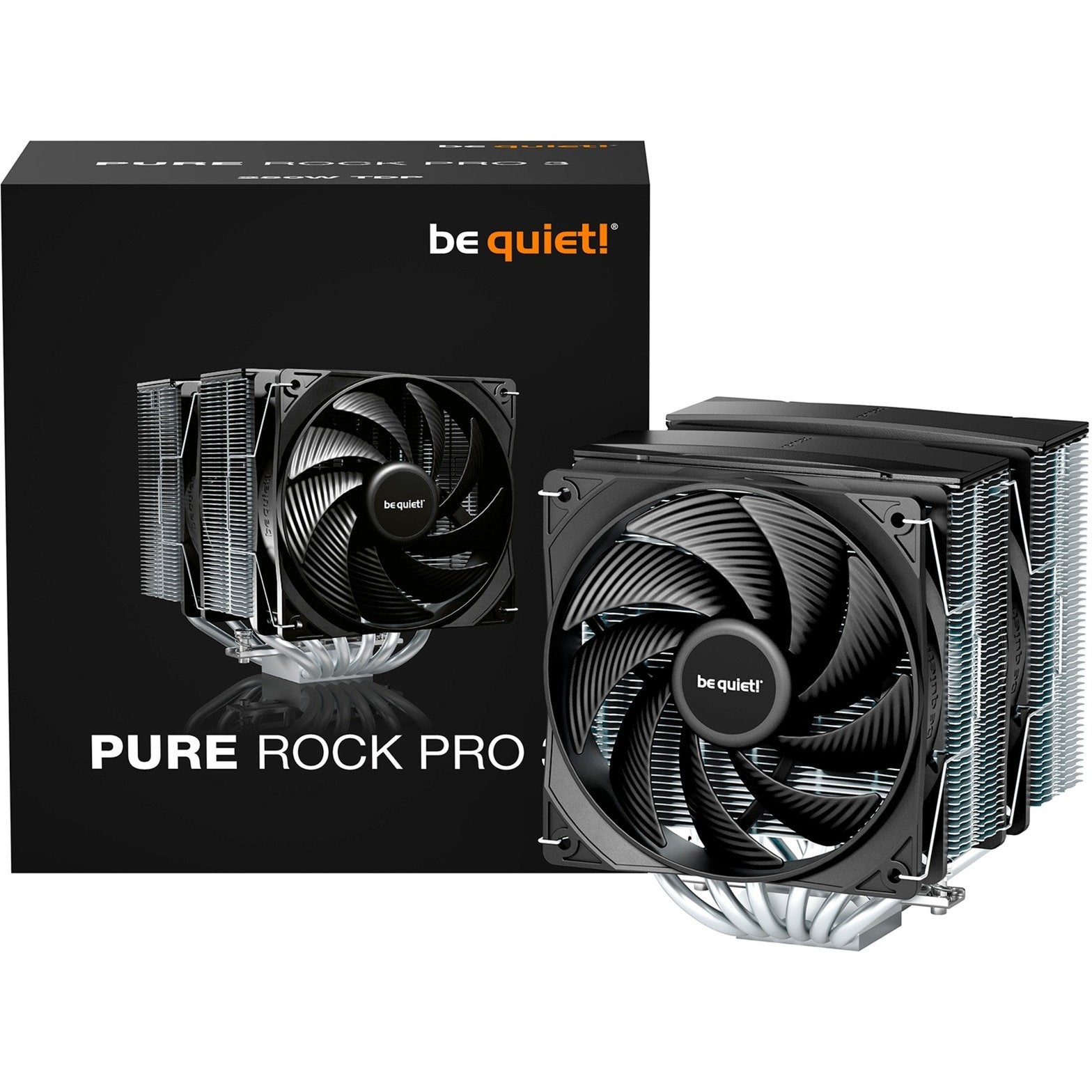 Be quiet Pure Rock Pro 3 (black/silver, 120 mm)