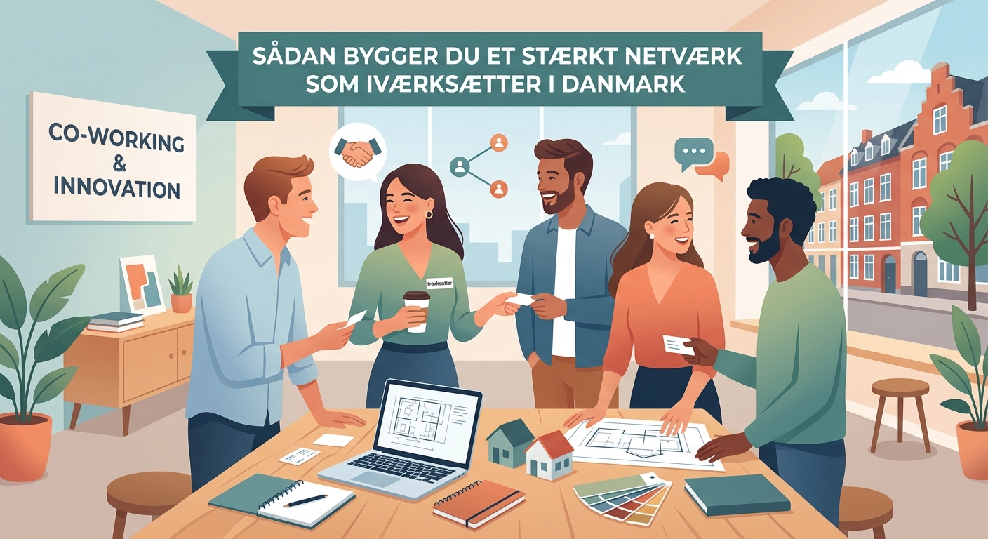 Sådan bygger du et stærkt netværk som iværksætter i Danmark - Illustration 2