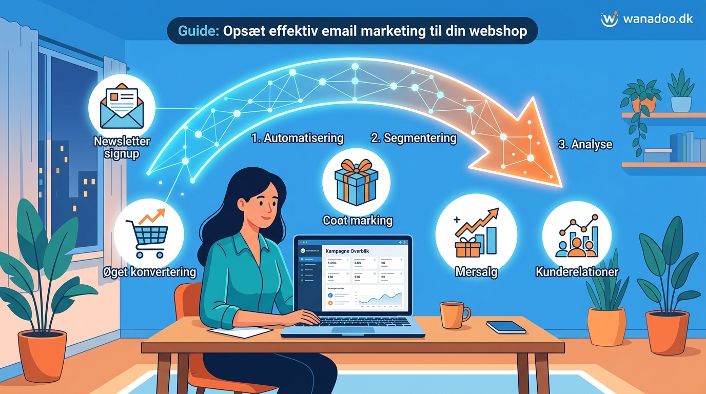 Guide: Opsæt effektiv email marketing til din webshop - Illustration 1