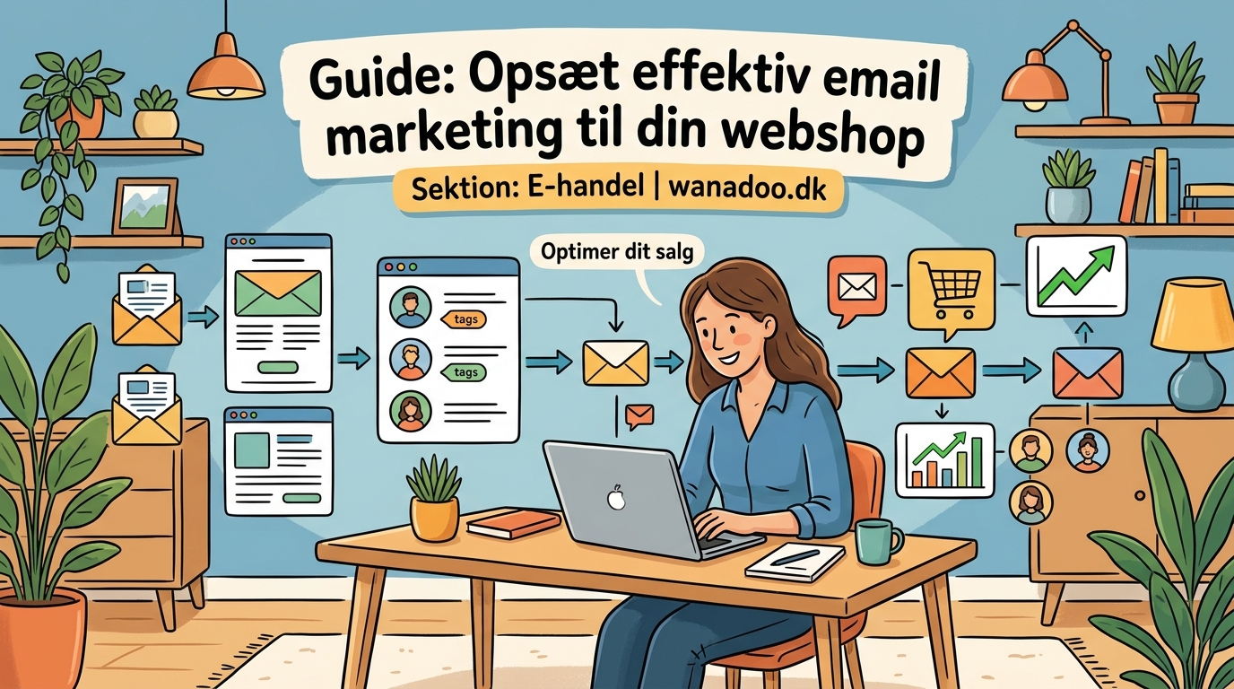 Guide: Opsæt effektiv email marketing til din webshop - Illustration 2