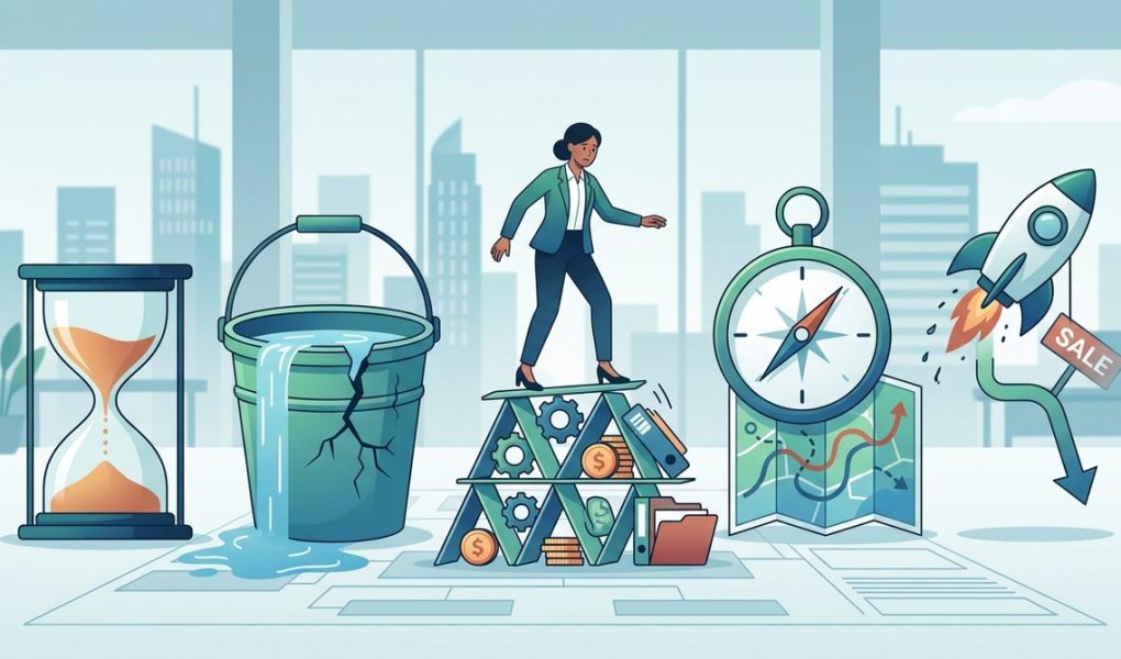 5 uundgåelige tegn på at din forretningsmodel ikke holder vand