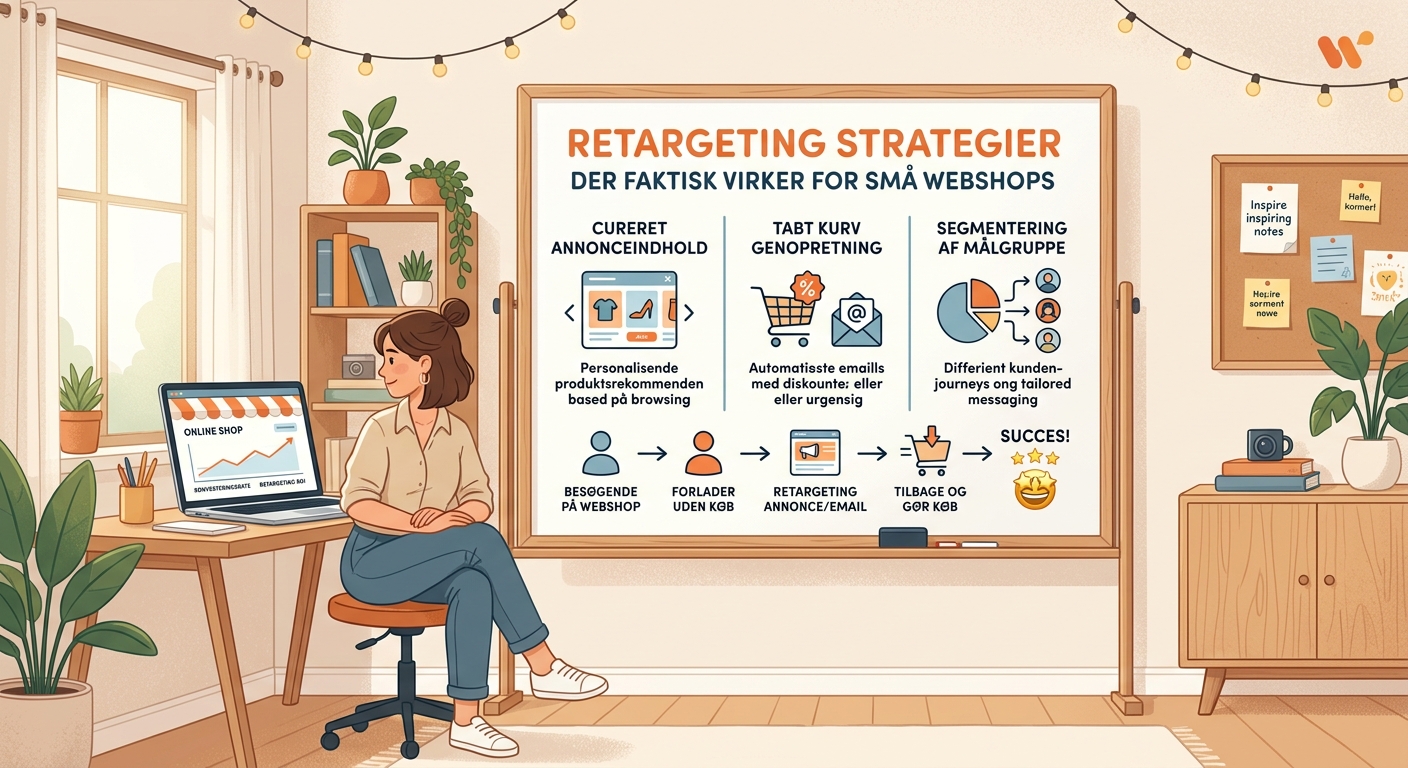 Retargeting strategier der faktisk virker for små webshops - Illustration 1
