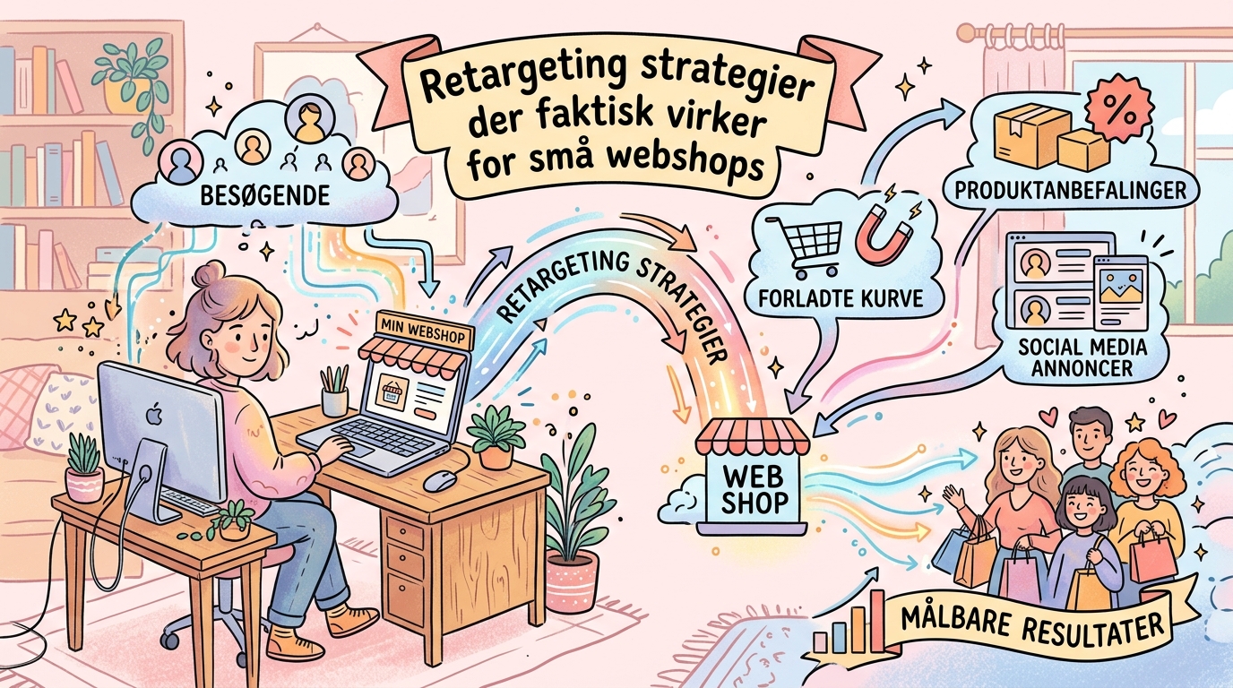 Retargeting strategier der faktisk virker for små webshops - Illustration 2