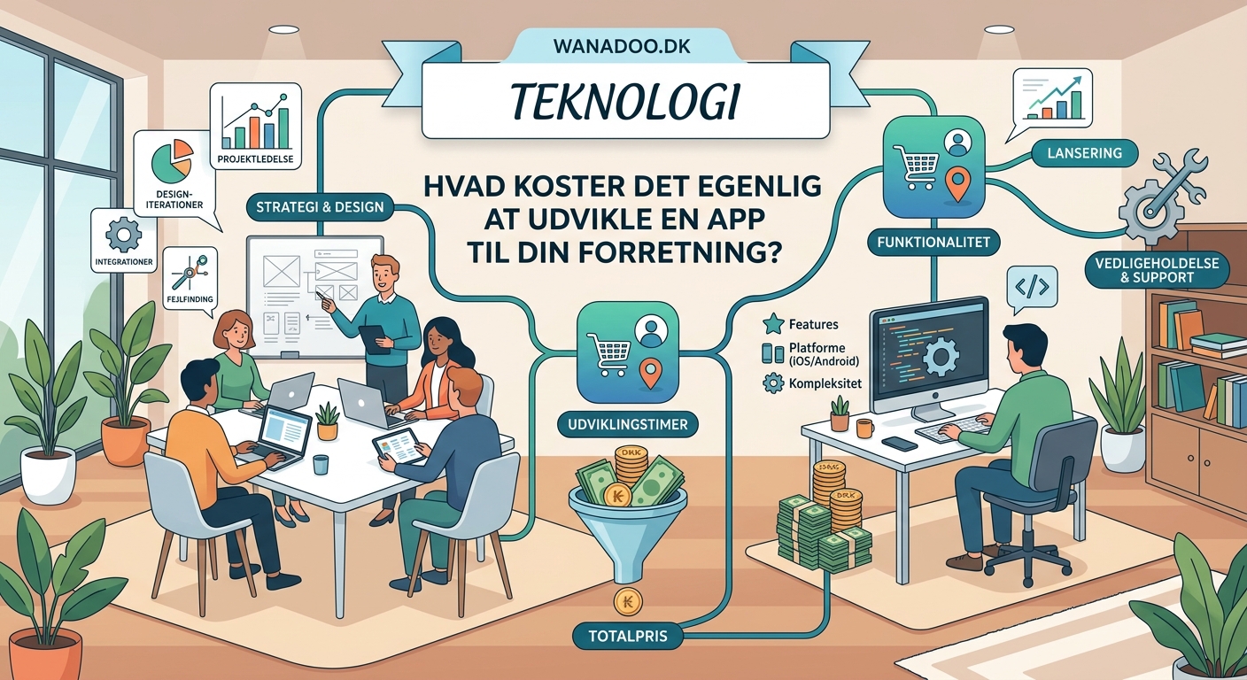 Hvad koster det egentlig at udvikle en app til din forretning? - Illustration 1