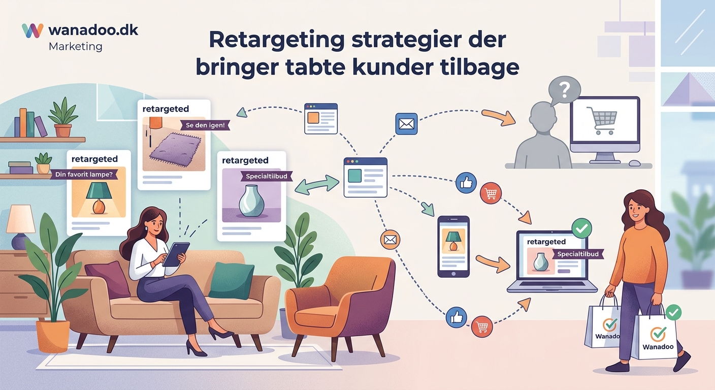 Retargeting strategier der bringer tabte kunder tilbage - Illustration 1