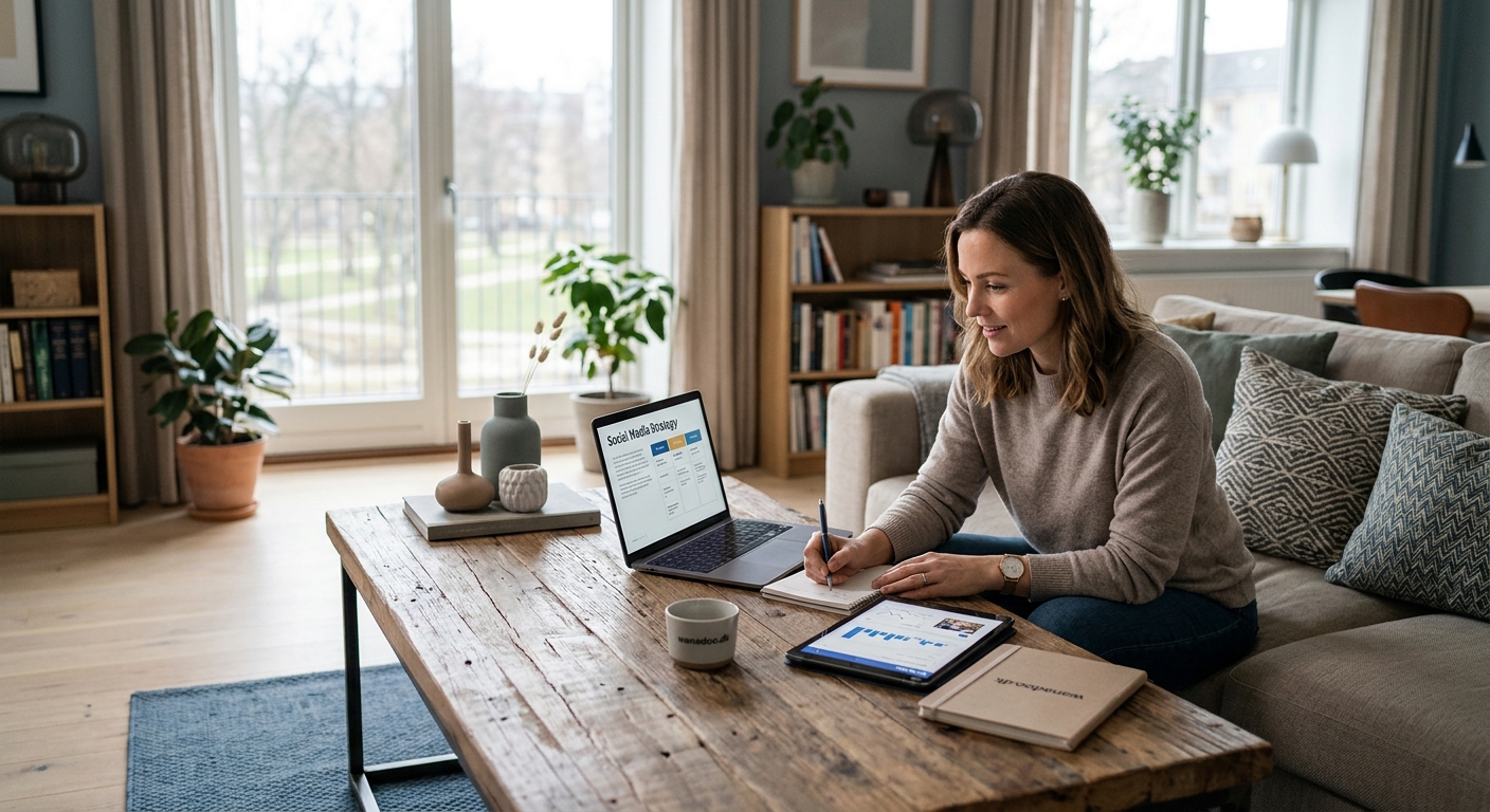 Sådan bygger du en social media-strategi der faktisk genererer salg - Illustration 1