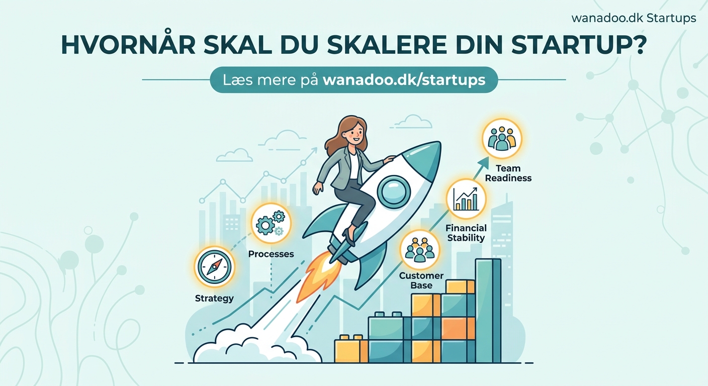 Hvornår er det det rette tidspunkt at skalere din startup? - Illustration 1