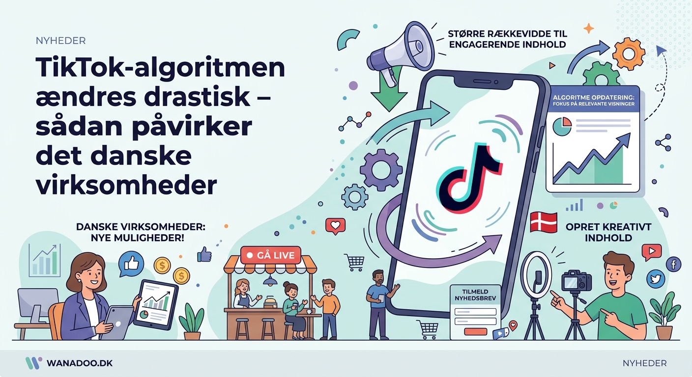 TikTok-algoritmen ændres drastisk – sådan påvirker det danske virksomheder - Illustration 2