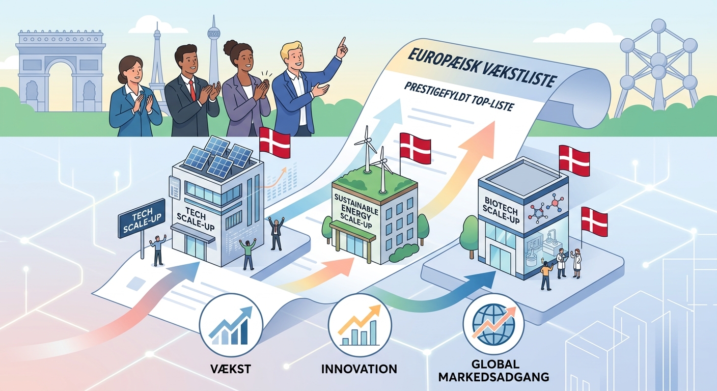 Tre danske scale-ups kommer med på prestigefyldt europæisk vækstliste - Illustration 2