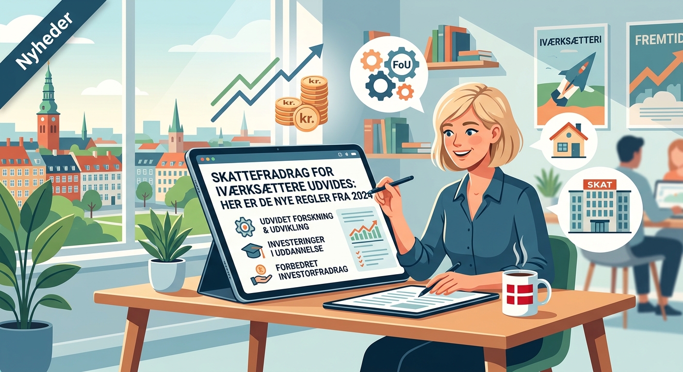 Skattefradrag for iværksættere udvides: Her er de nye regler fra 2026 - Illustration 1