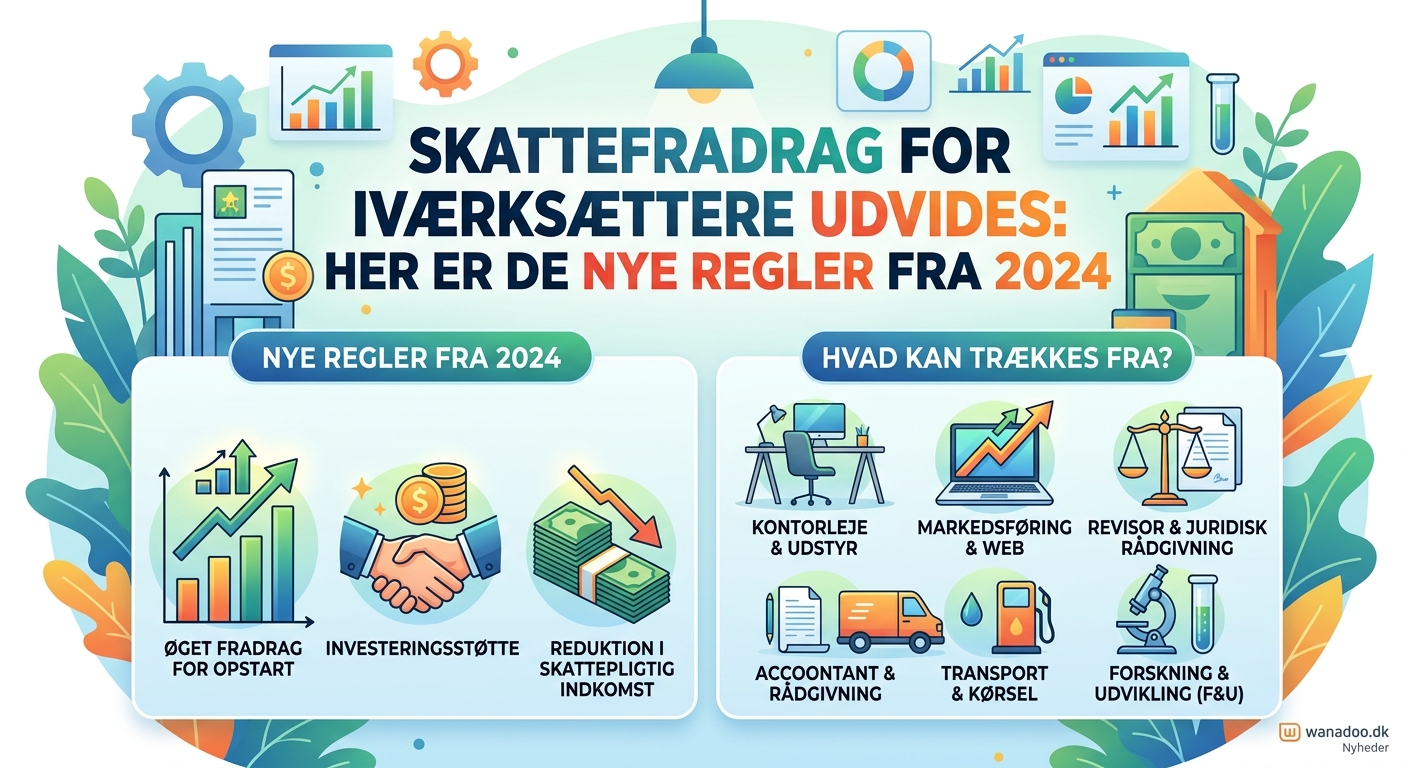 Skattefradrag for iværksættere udvides: Her er de nye regler fra 2026 - Illustration 2