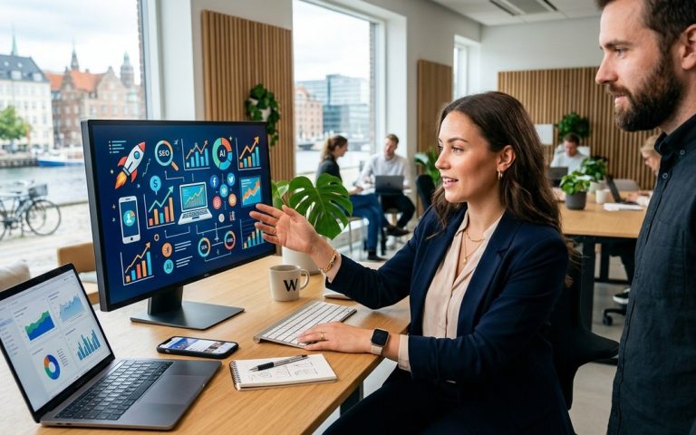 De mest effektive digitale marketingstrategier for danske iværksættere i 2026