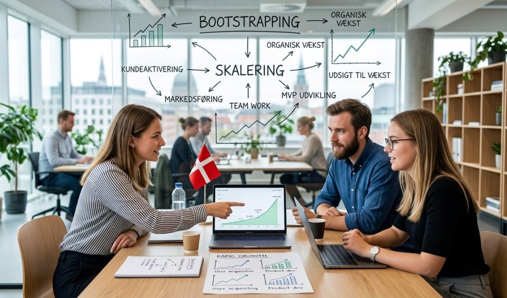 Hvordan du effektivt skalerer din danske startup uden store investeringer
