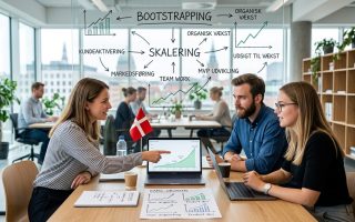 Hvordan du effektivt skalerer din danske startup uden store investeringer