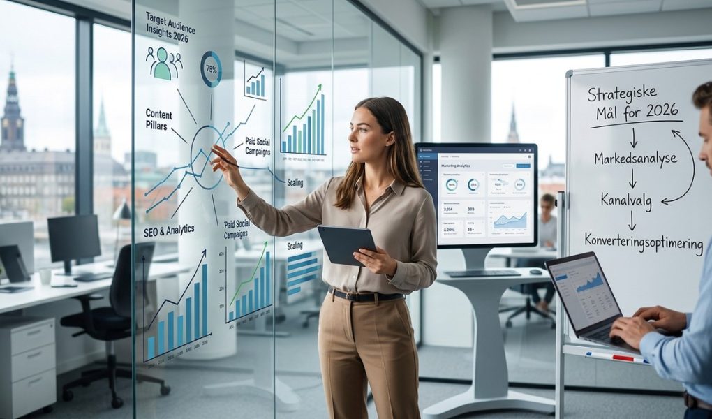 Sådan opbygger du en succesfuld digital marketingstrategi for din danske startup i 2026