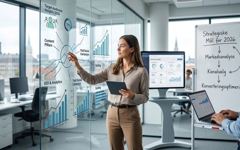 Sådan opbygger du en succesfuld digital marketingstrategi for din danske startup i 2026