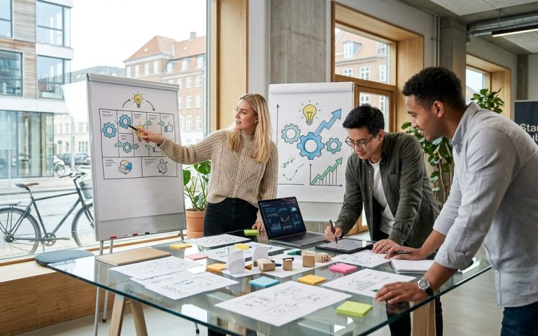 Sådan skaber du en innovativ forretningsmodel i den danske iværksætterverden