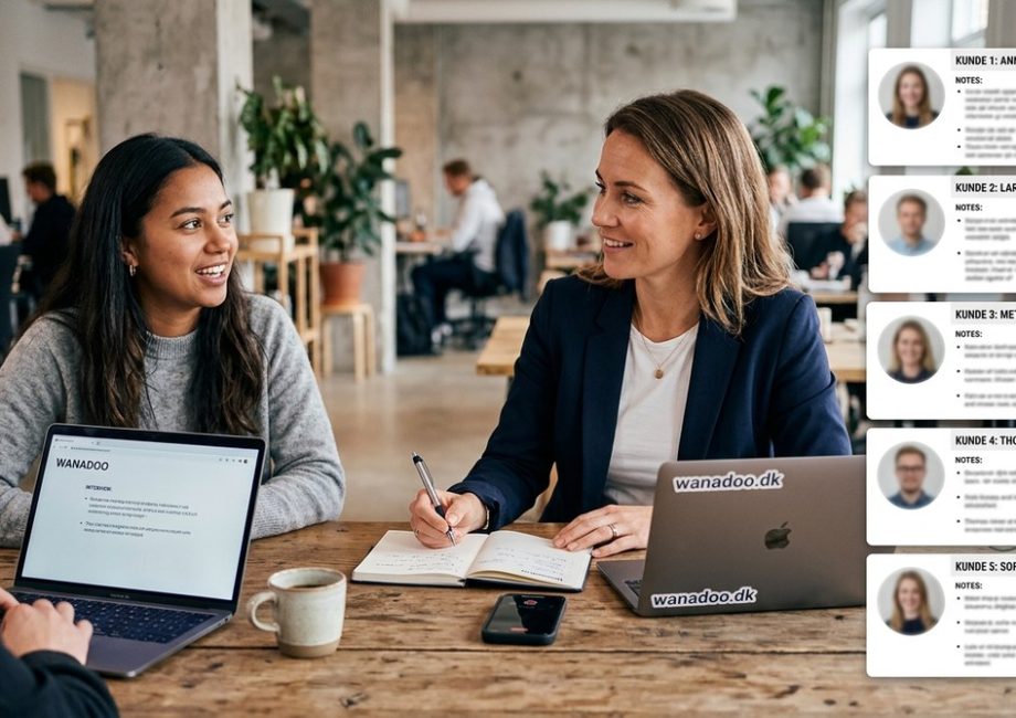 Hvordan du laver 5 effektive kundeinterviews på en eftermiddag