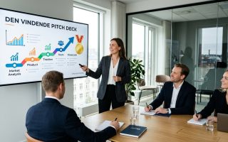 Hvordan du skaber en vinder-pitch deck der overbeviser enhver investor