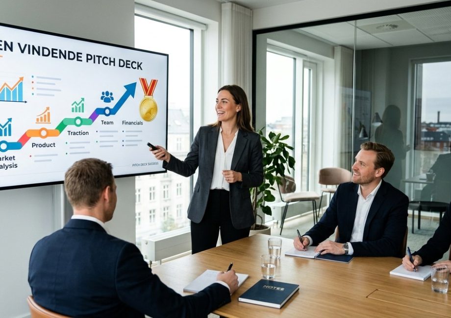Hvordan du skaber en vinder-pitch deck der overbeviser enhver investor